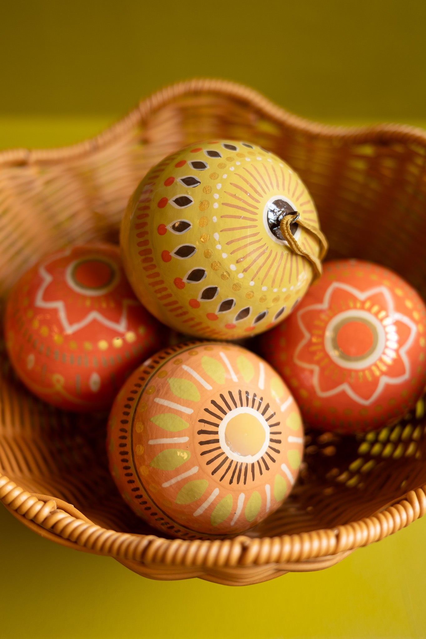 Yuletide Gold - Set of Three Baubles