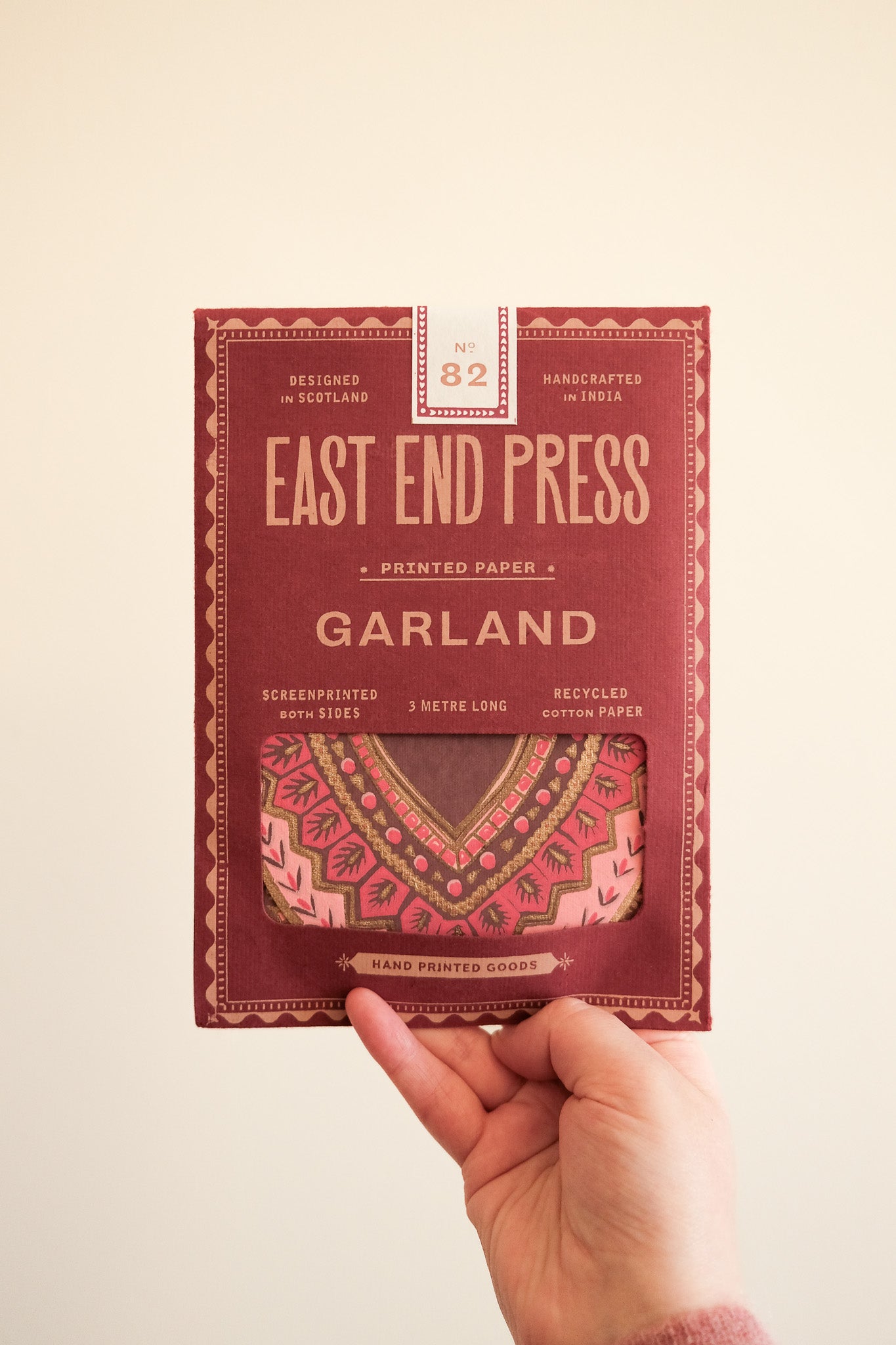 Saint Valentine Sewn Garland