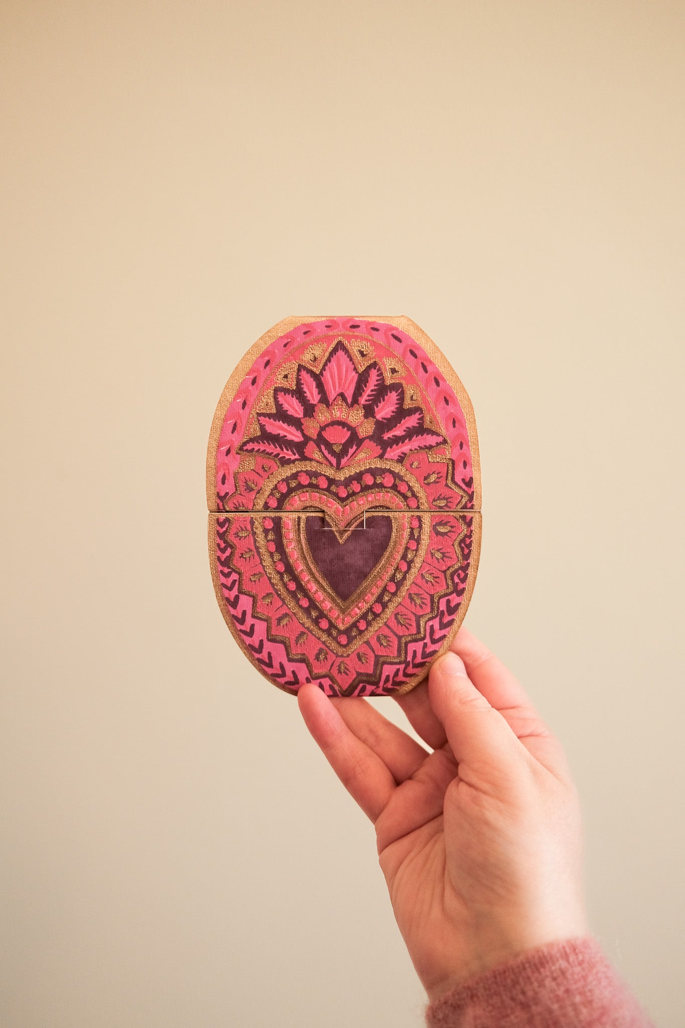 Heart of Feathers Greeting Card