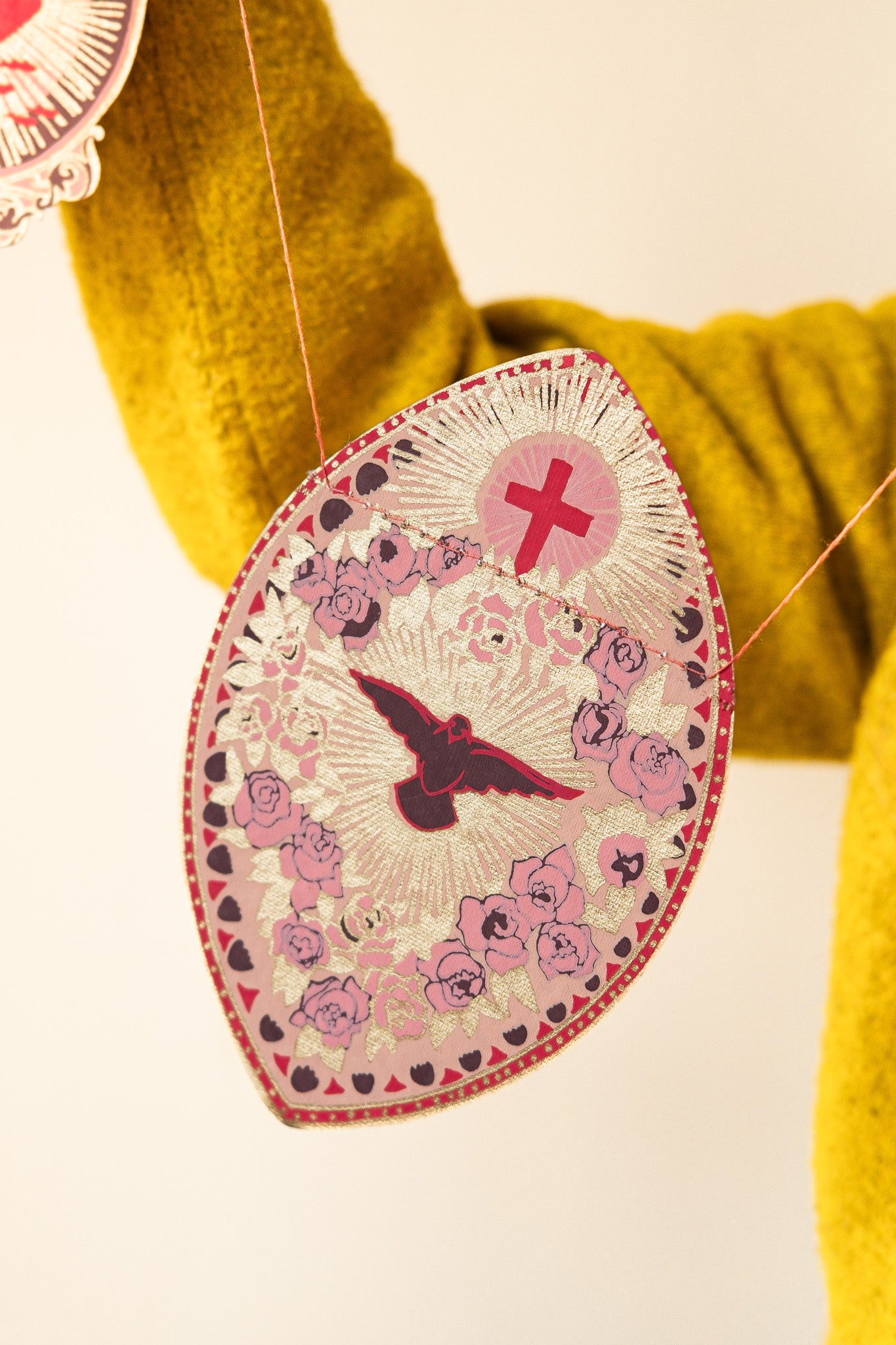 SAINT VALENTINE SEWN GARLAND