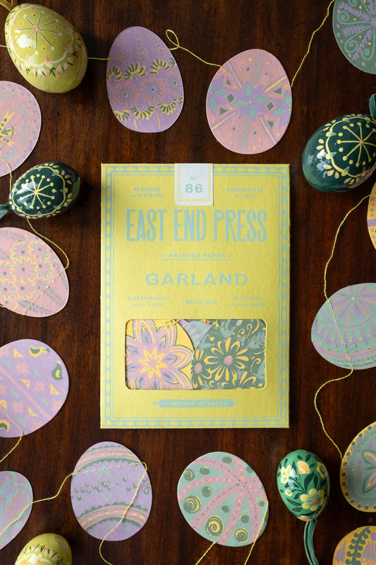 EGG HUNT SEWN GARLAND