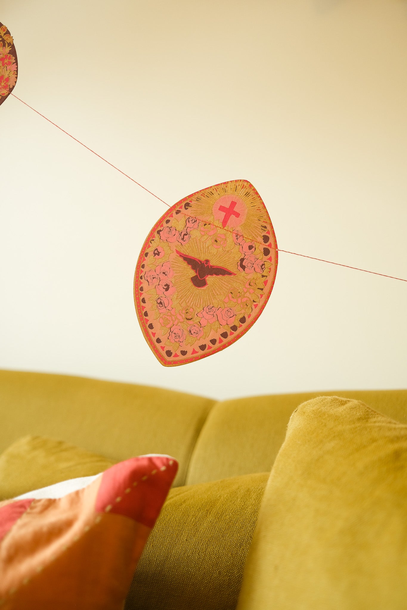 SAINT VALENTINE SEWN GARLAND