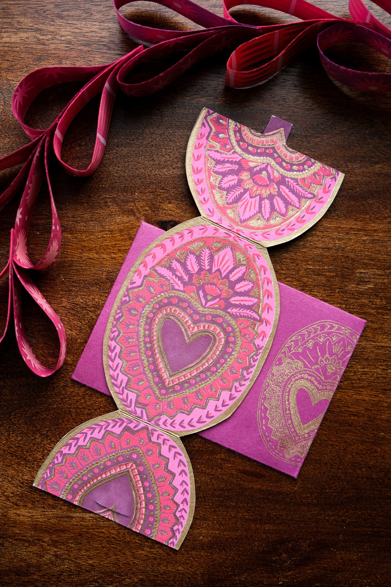 Heart of Feathers Greeting Card