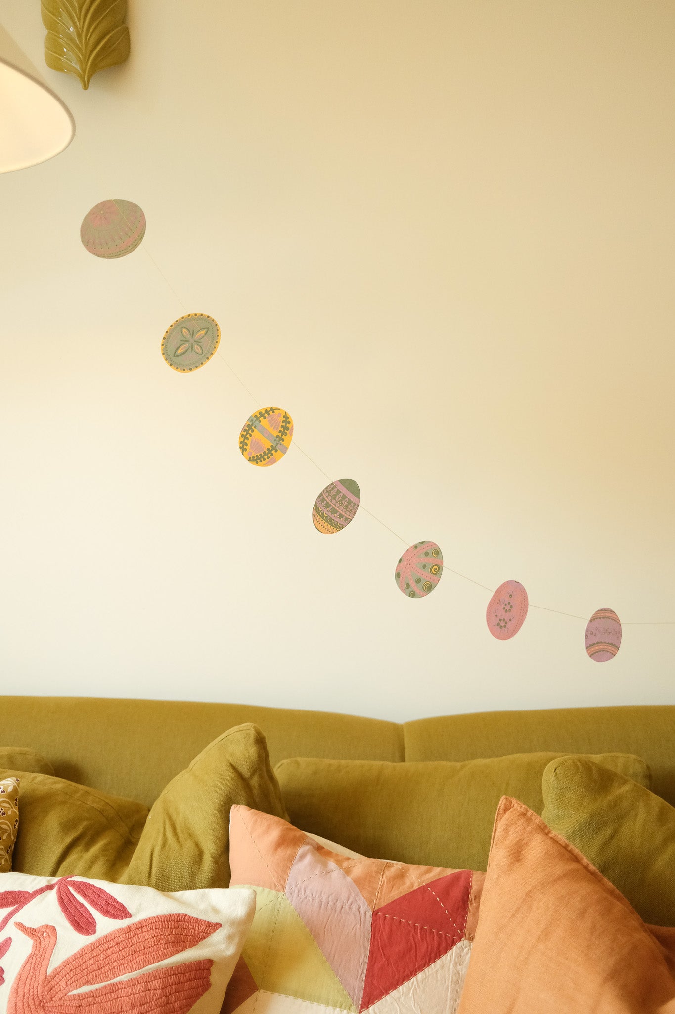 Egg Hunt Sewn Garland