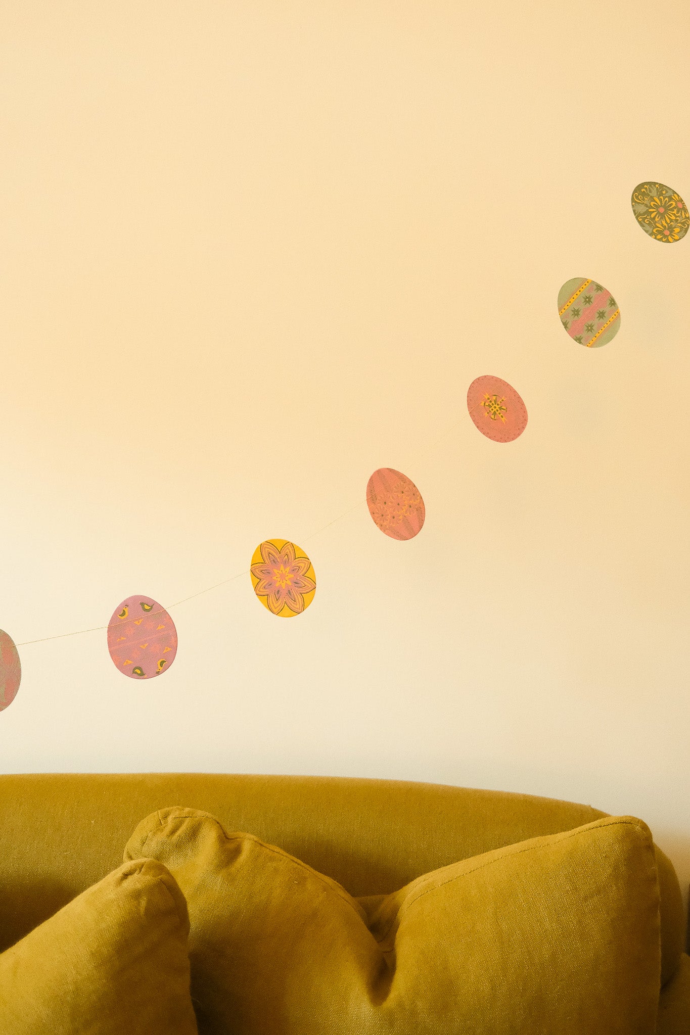 Egg Hunt Sewn Garland