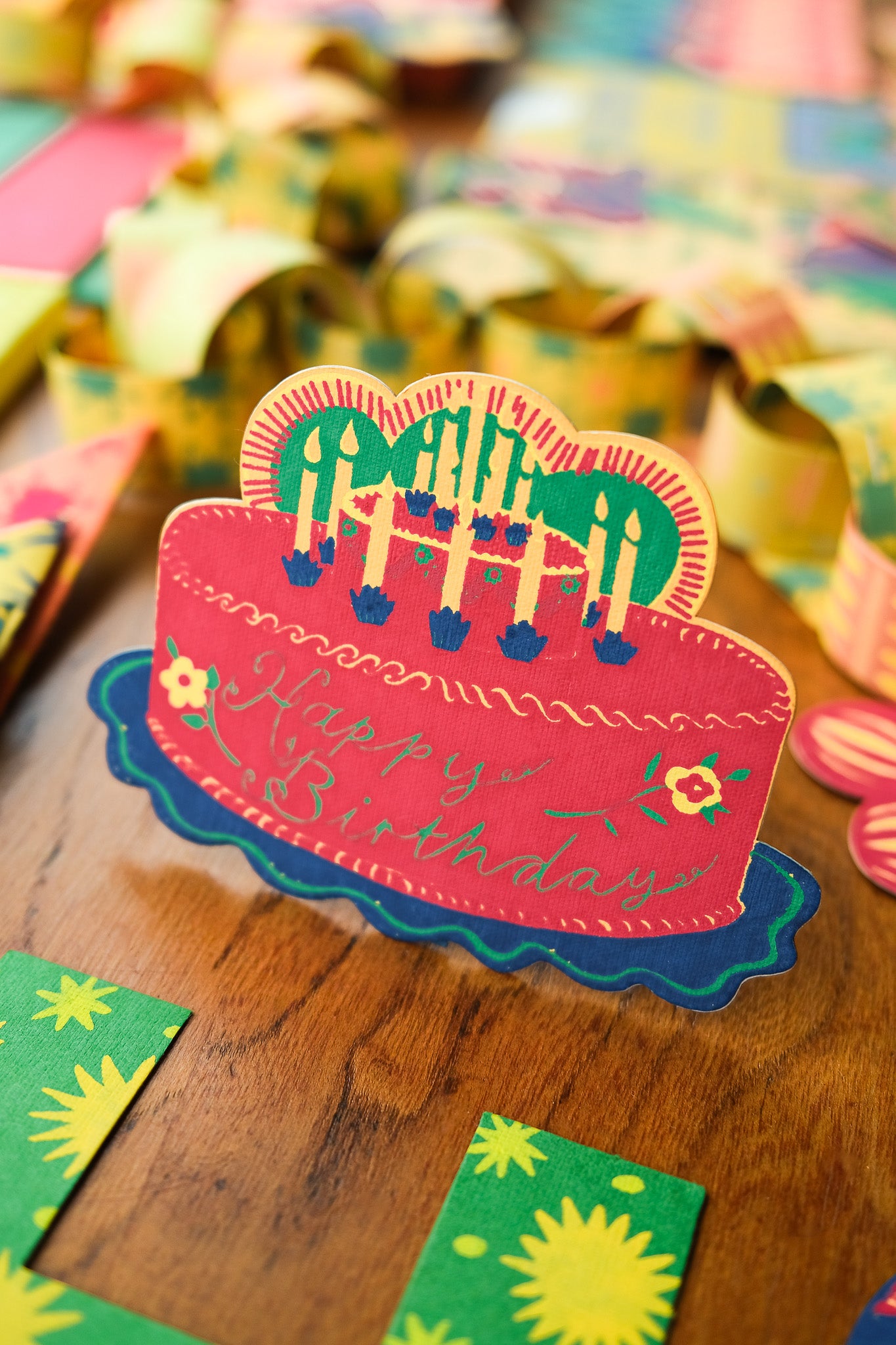 Party Cake Greeting Card