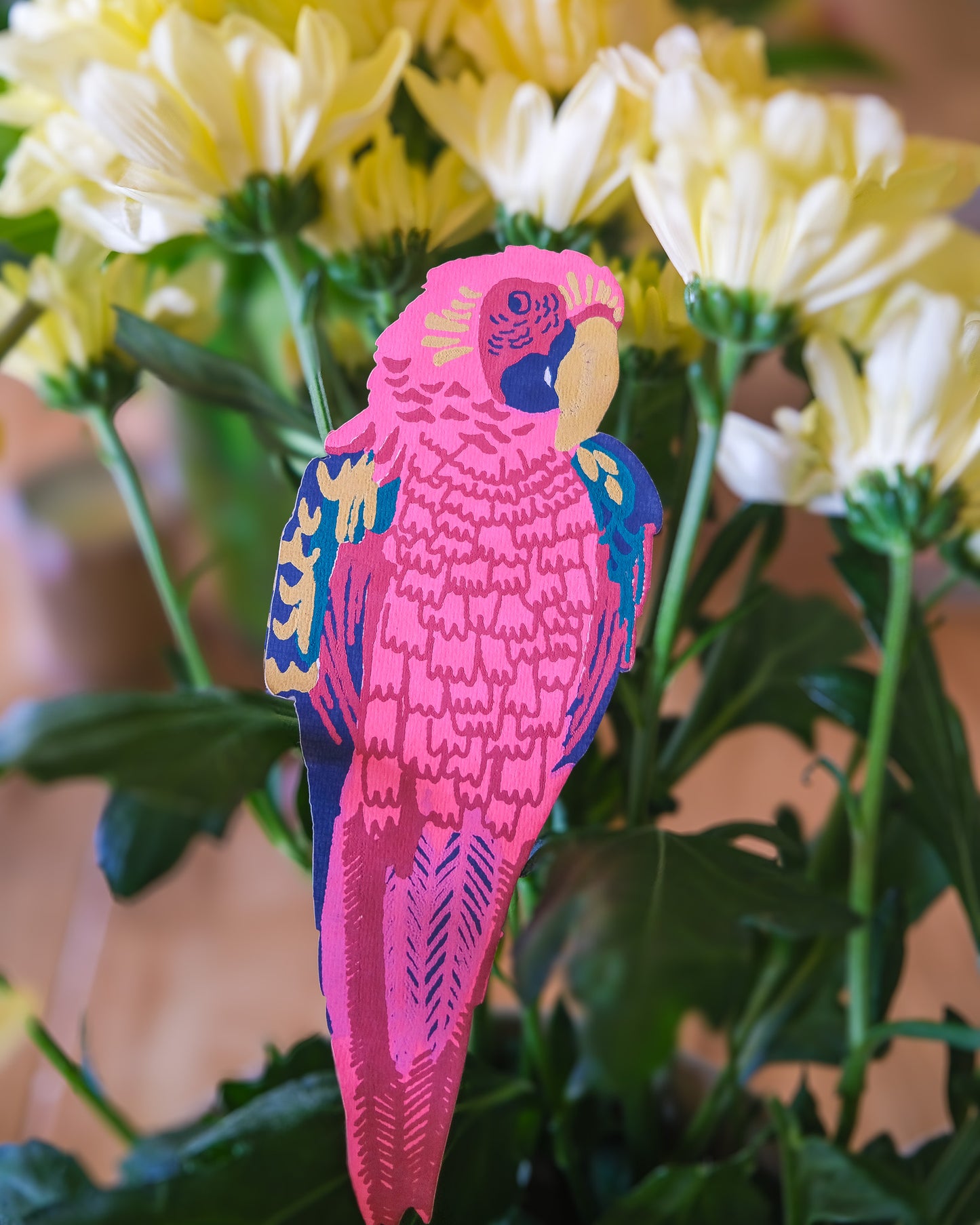 Parrot Greeting Card