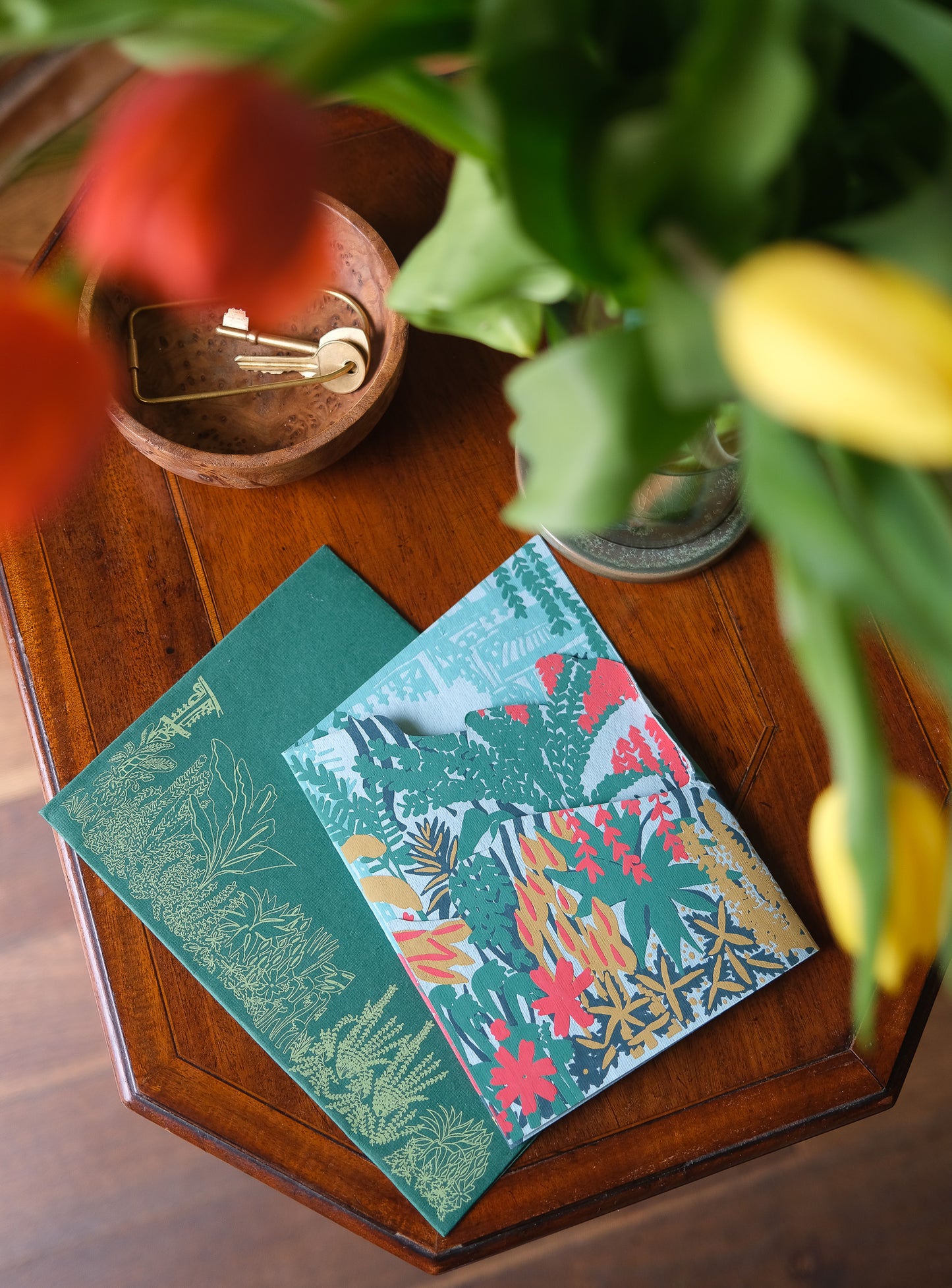 Glass House Greeting Card