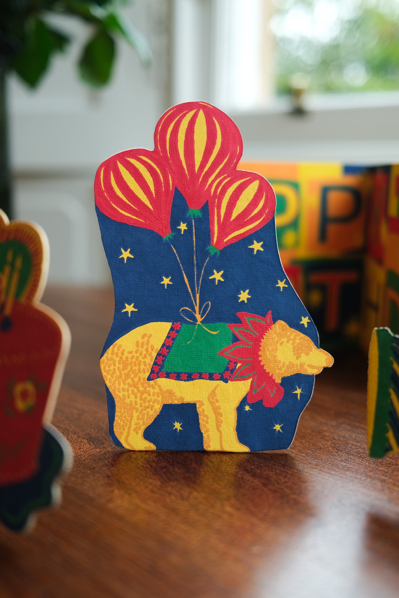 Party Bear Greeting Card