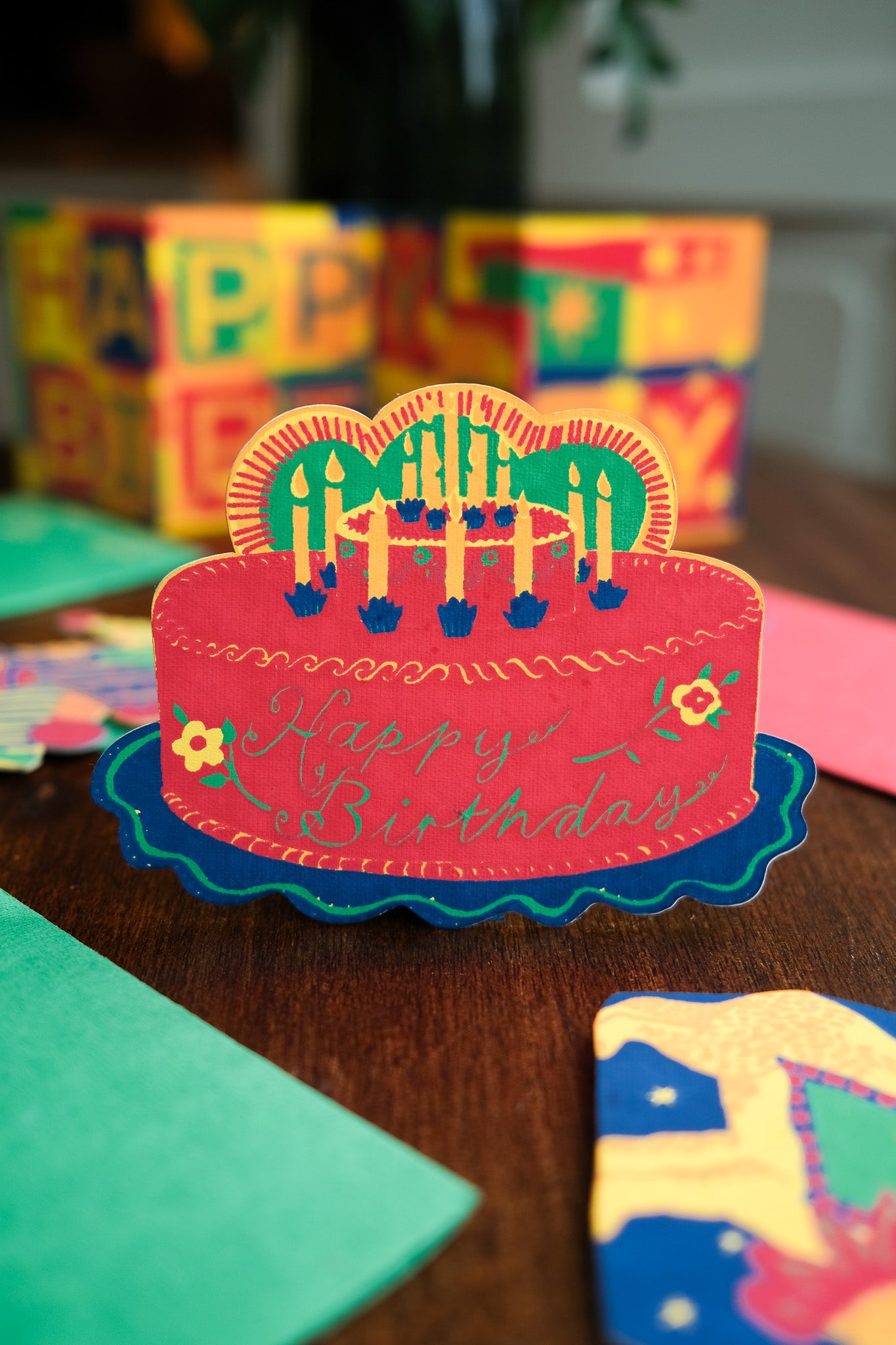 Party Cake Greeting Card