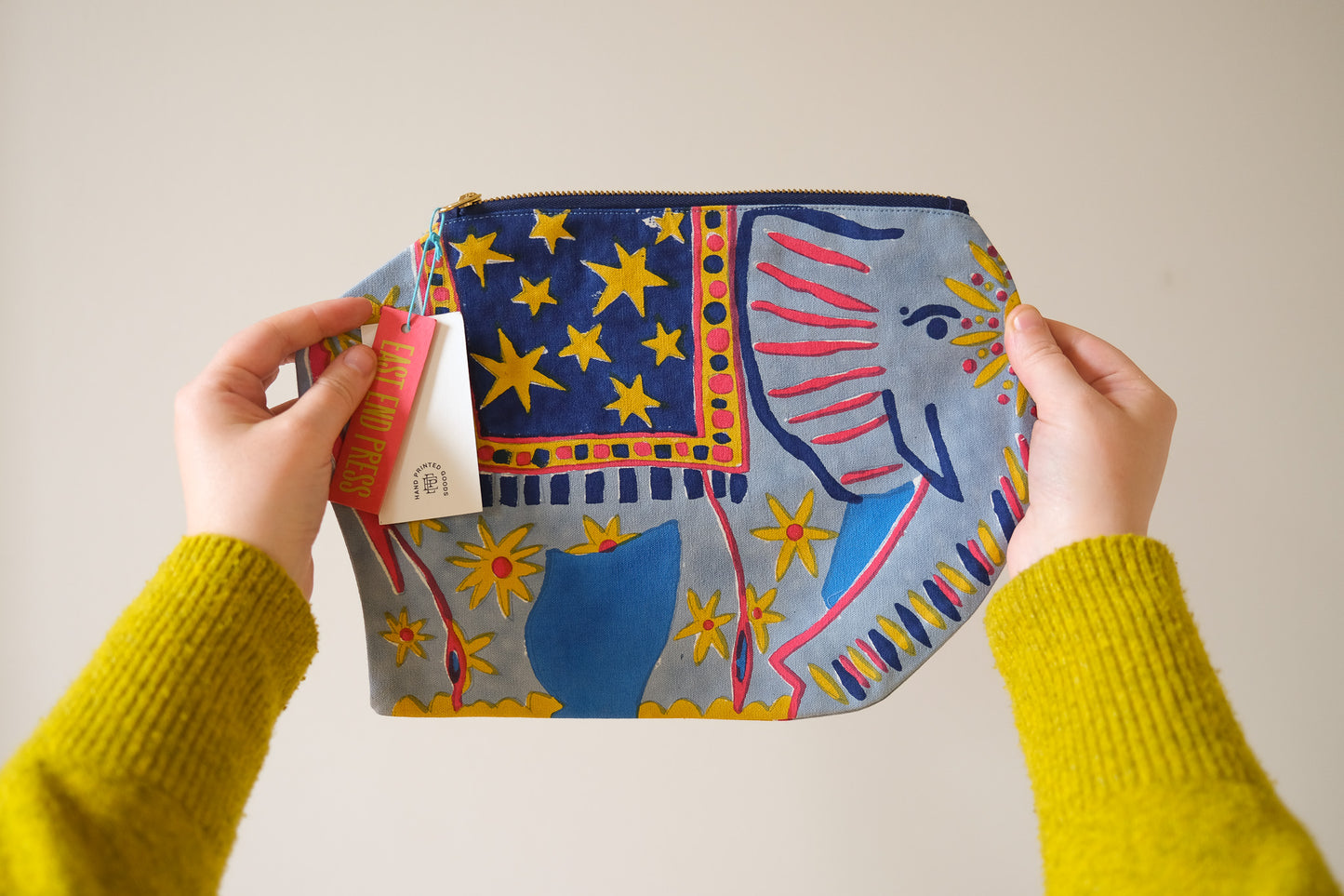 Elephant Fabric Case