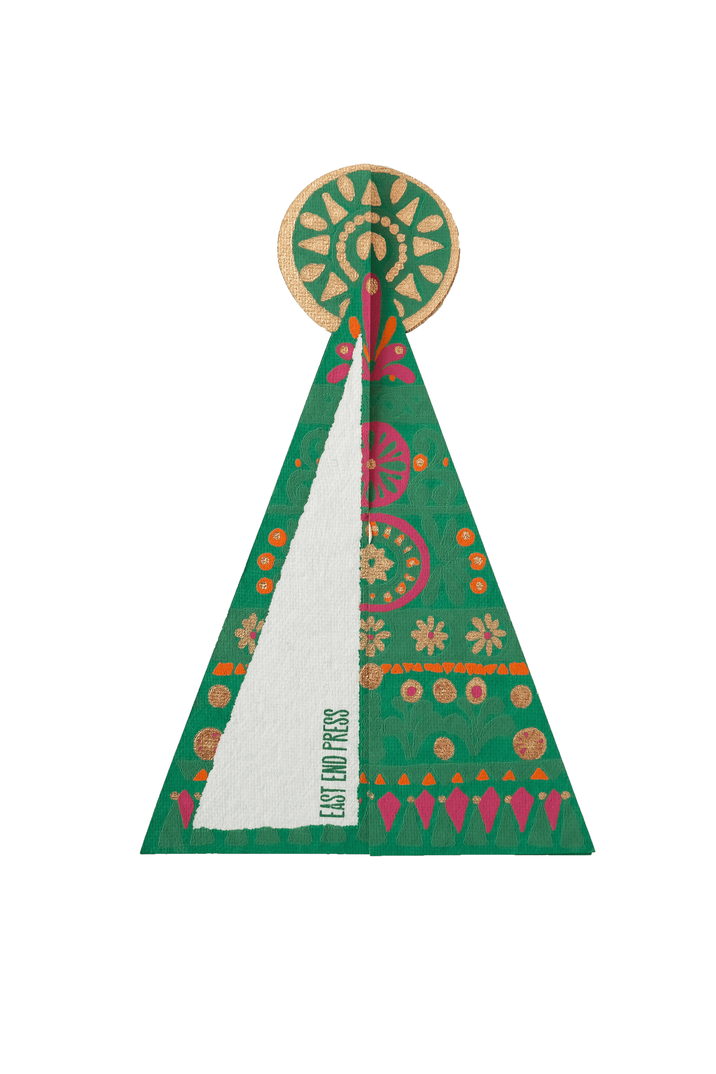 Patterned Tree Greeting Card