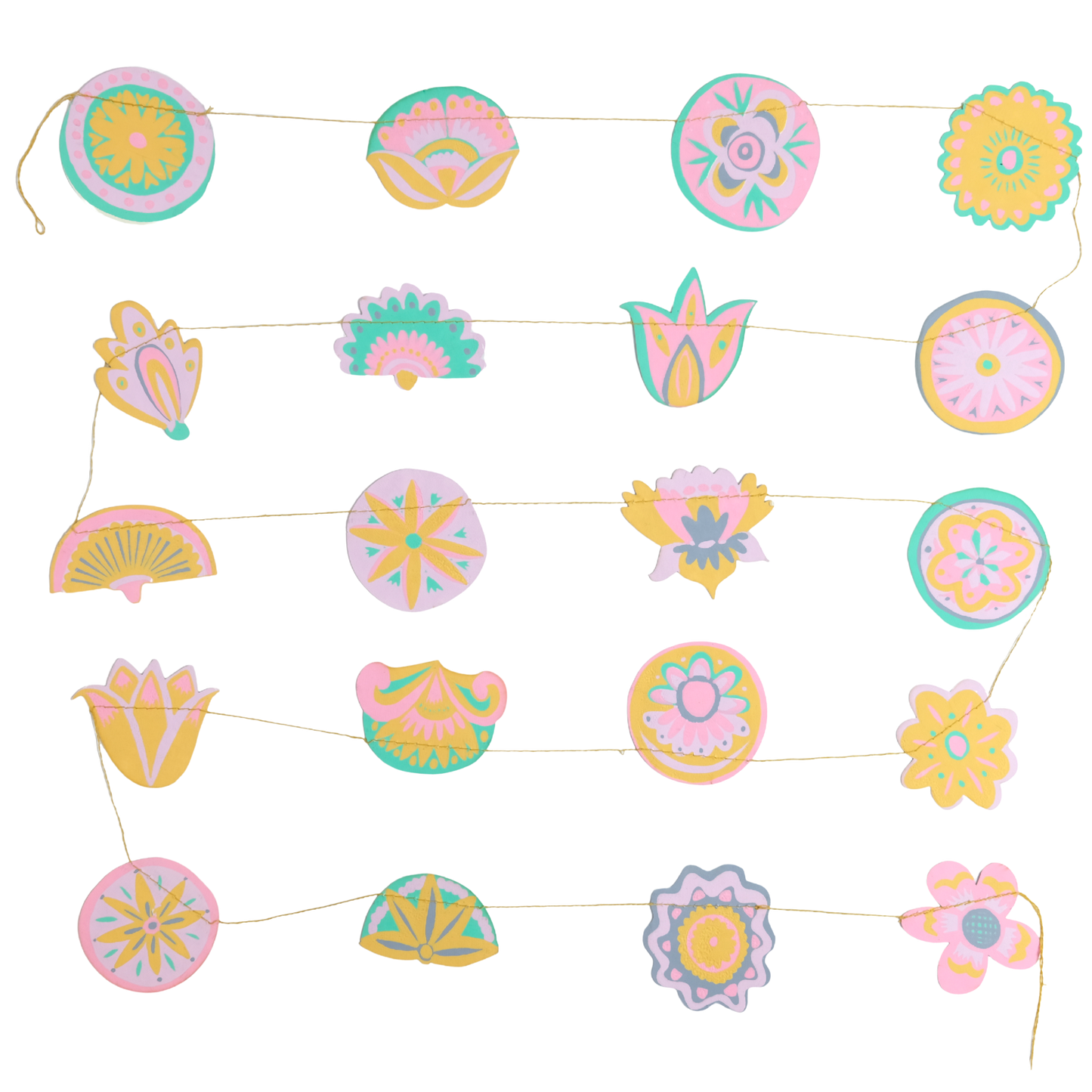 Dawn Midsommar Sewn Garland