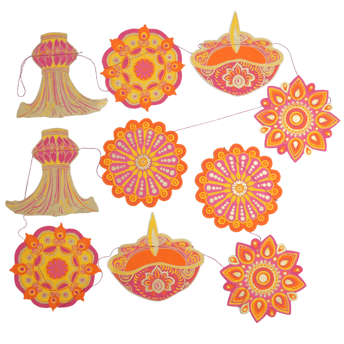 Diwali Sewn Garland