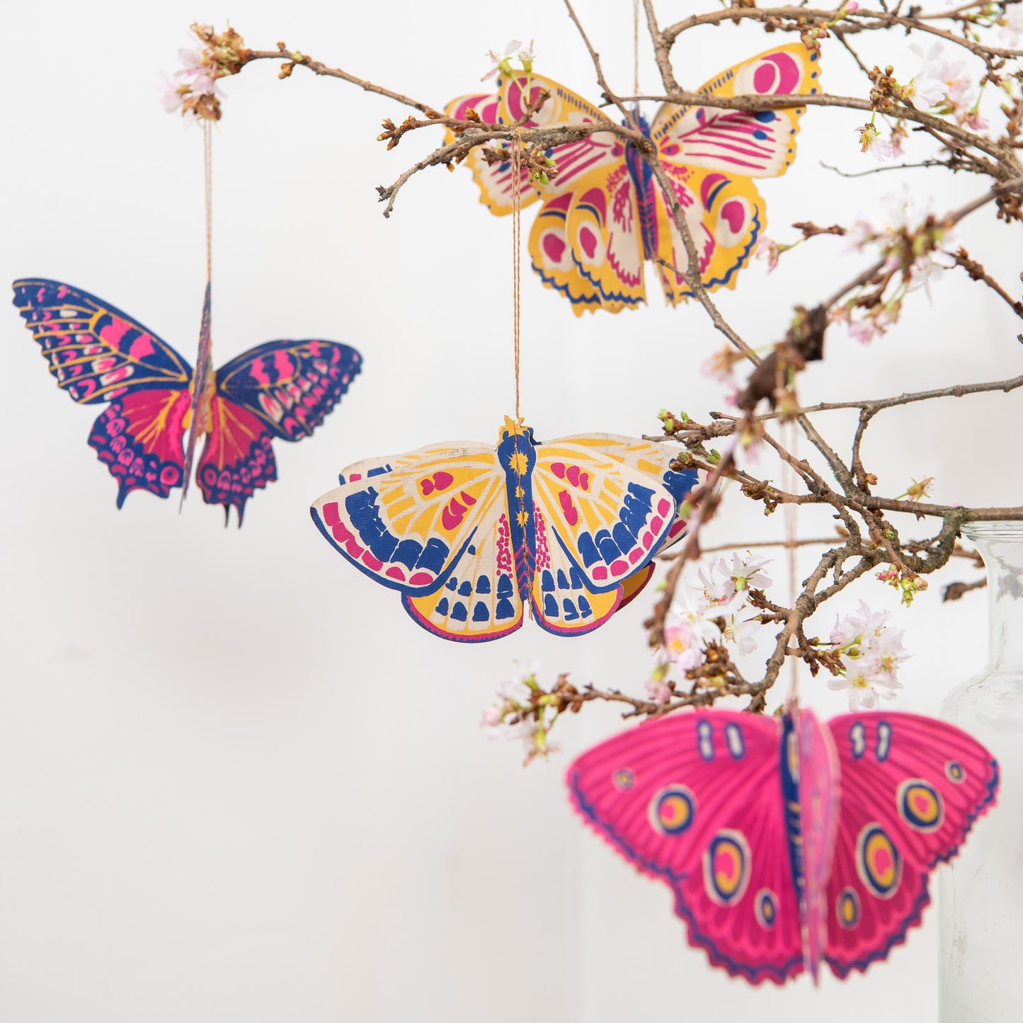 Butterflies Paper Ornaments