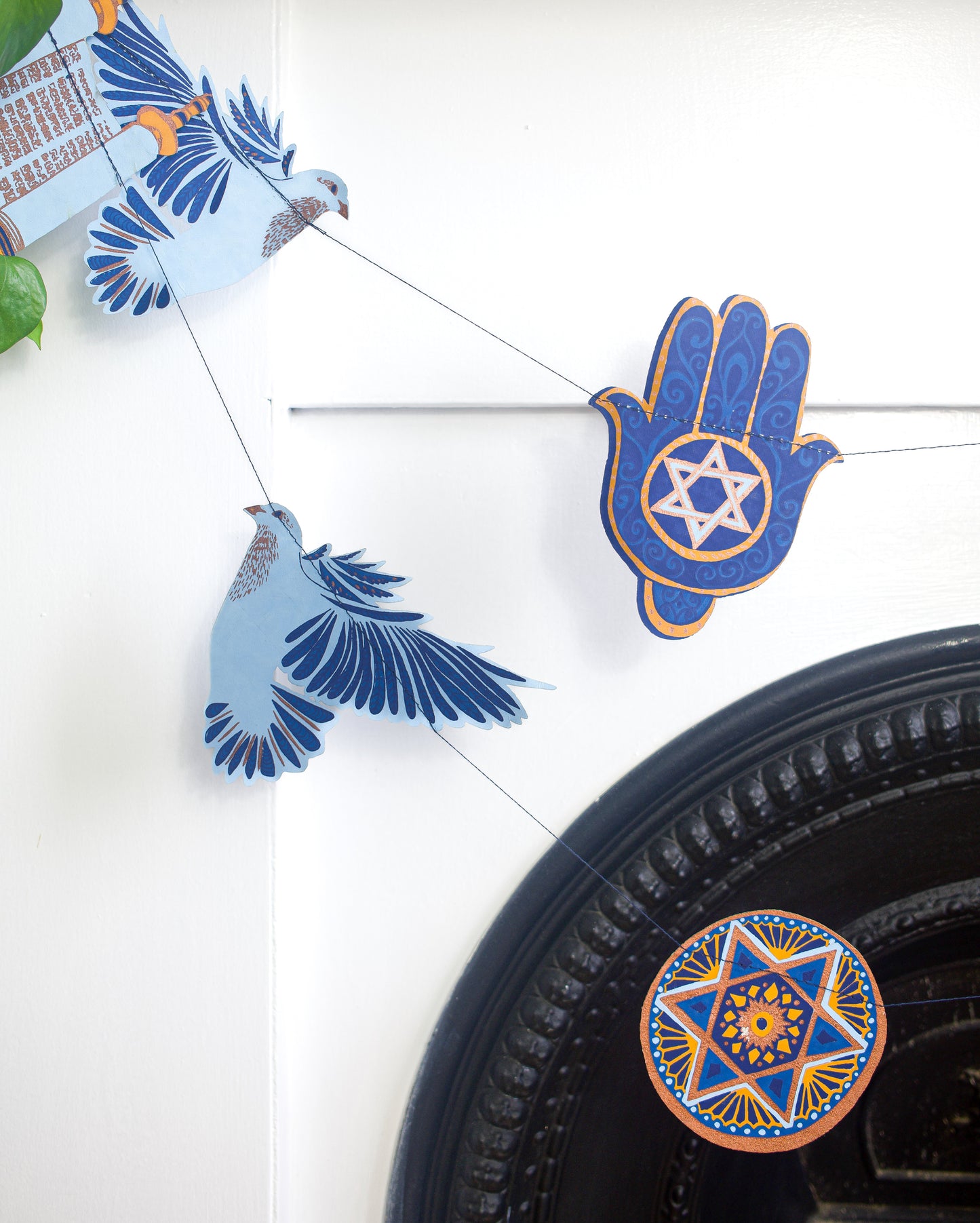 Hanukkah Sewn Garland