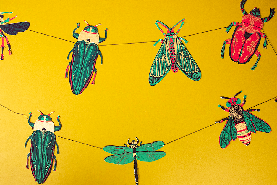 All the Bugs Garland