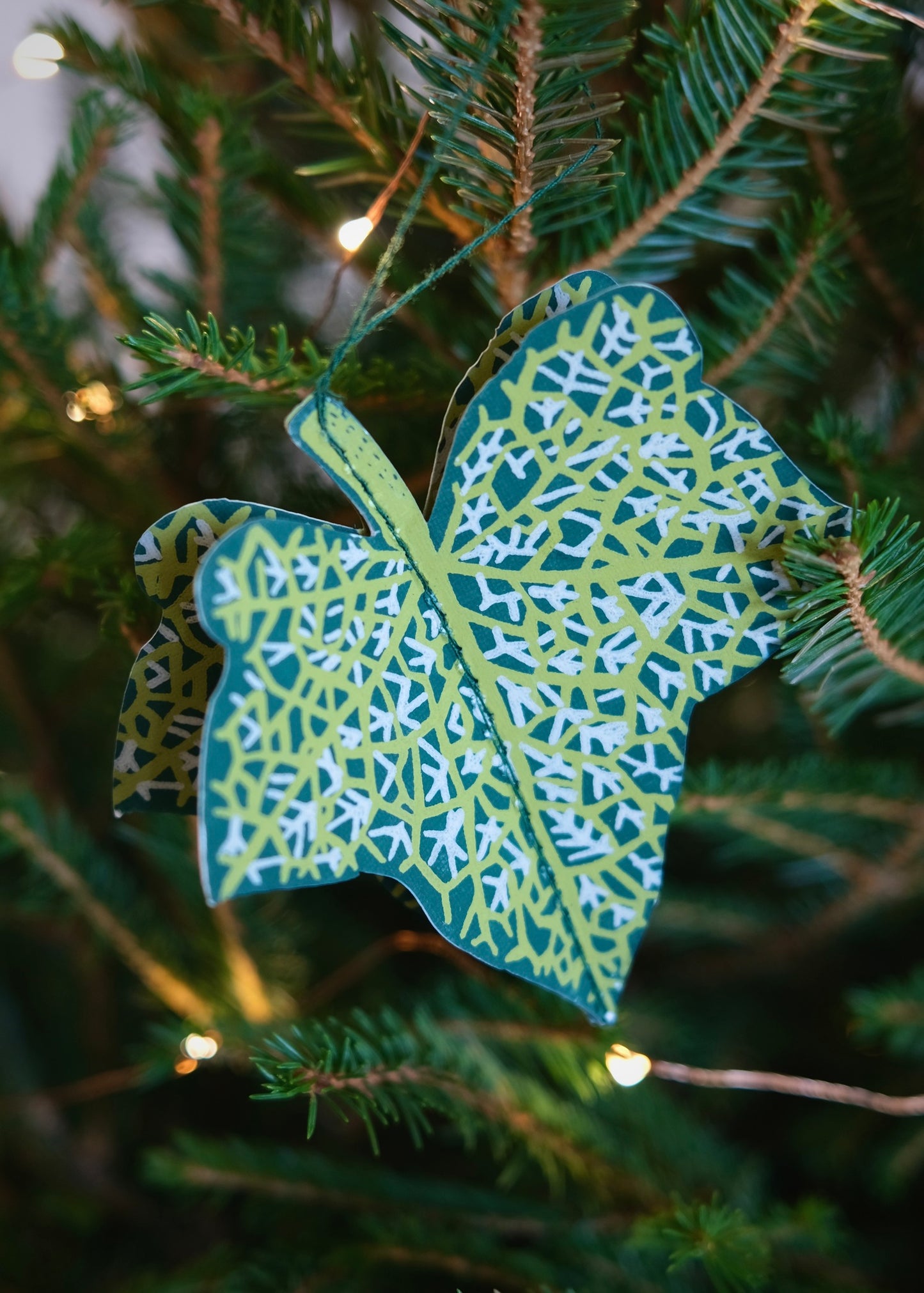 Festive Foliage Paper Ornaments
